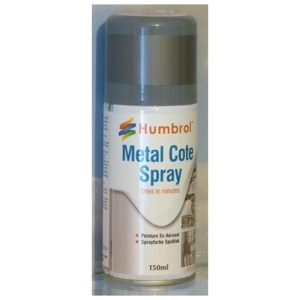 Polished Steel Metalcote - 150ml Acrylic Spray Paint