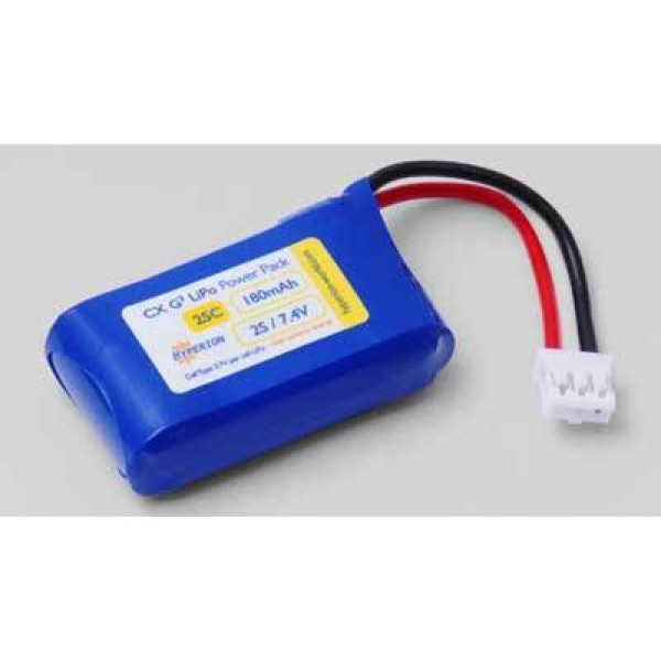 Hyperion LiPo Battery 180mAh 25C 7.4V (2S) with Ultra-UMX (UMX)