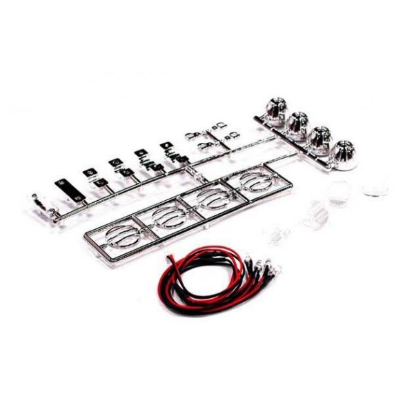 C23294 Roof Sport Light Set w/4 LED for Scale Off-Road
