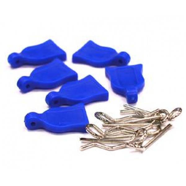 C23523BLUE Small Body Clip w/Pl