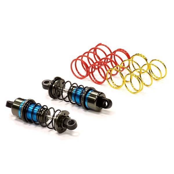 C23831LIGHTBLUE XSR7 Shock Set 1/10 Touring Car/Drift