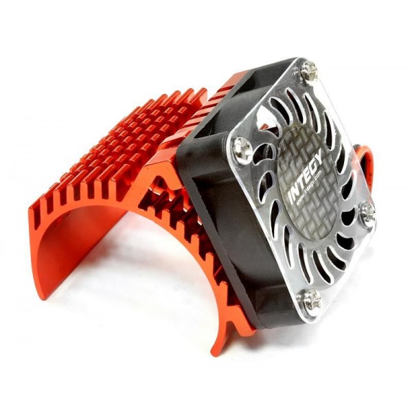 Integy Side HS Cooling Fan+Heatsink Mount for 40mm O.D. Motor, Red