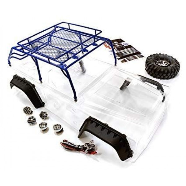 Integy JPX Scale Body with Steel Roll Cage & LED Lights