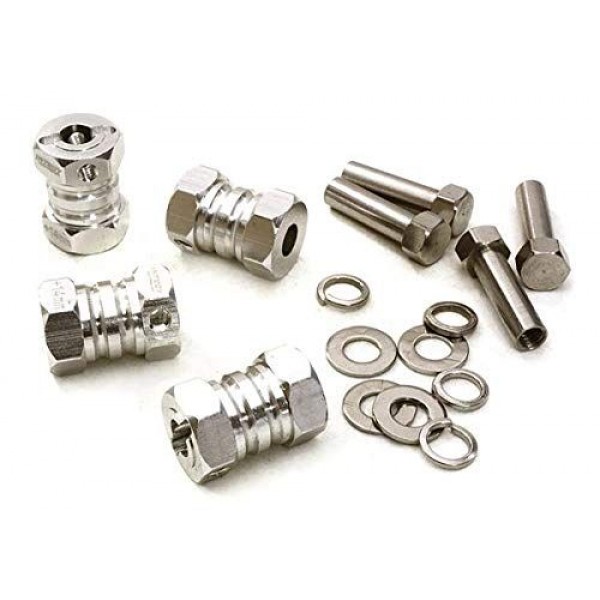 Integy 12mm Hex Wheels, Hub +14mm Offset for Truck & Buggy (4)