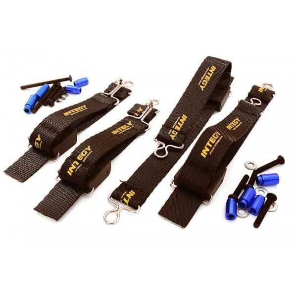 Integy X-Maxx Suspension Travel Limiter Straps (4)