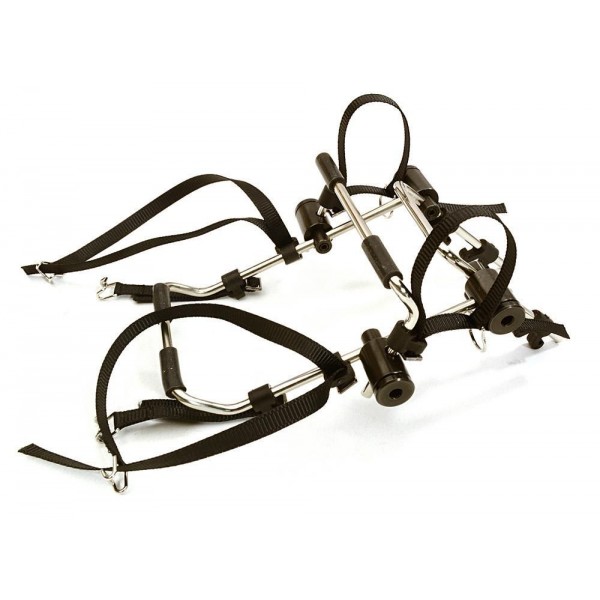 Integy 1/10 Size Rear Mount 2-Bike Rack for R/C Truck Type Body