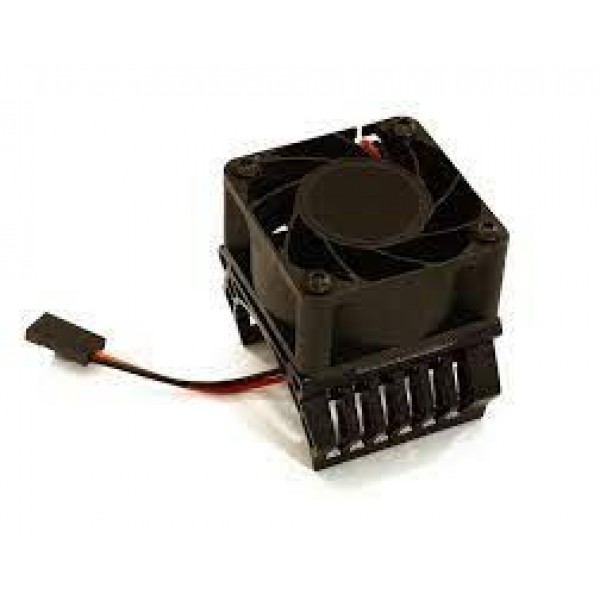 Integy 36mm Motor Heatsink+40x40mm Cooling Fan 17k rpm for Most 1/10 On-Road & Off-Road