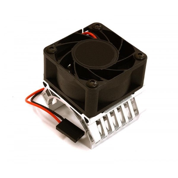Integy 36mm Motor Heatsink & 40x40mm Cooling Fan (17k rpm) (1/10)