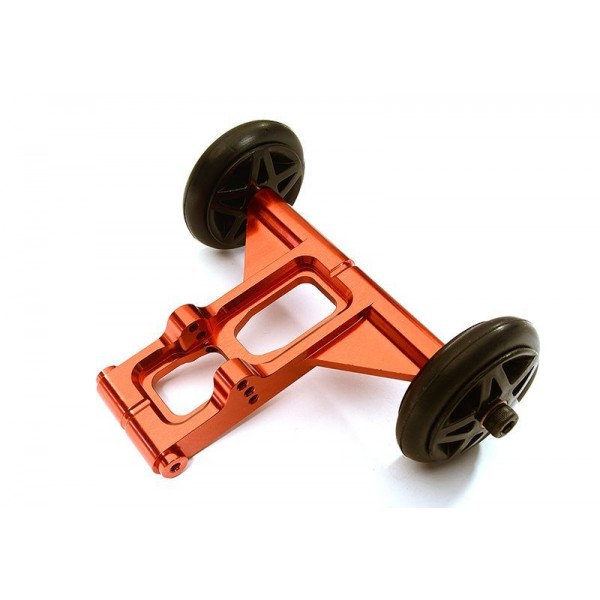Integy Billet Machined Wheelie Bar Set, Red (1/8 Kraton 6S BLX)