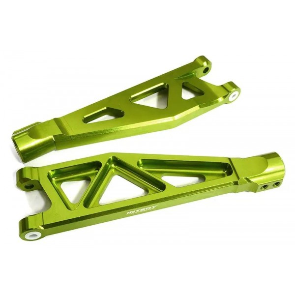 Integy Billet Machined Front Upper Arms (Arrma 1/5 Kraton 4X4 8S BLX Speed Monster, Green)