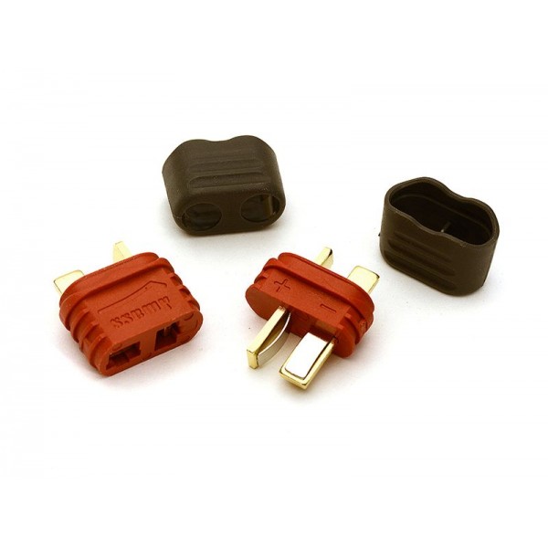 Integy T-Style Type Plug Sheathed Connector Set (1 Male/1 Female)