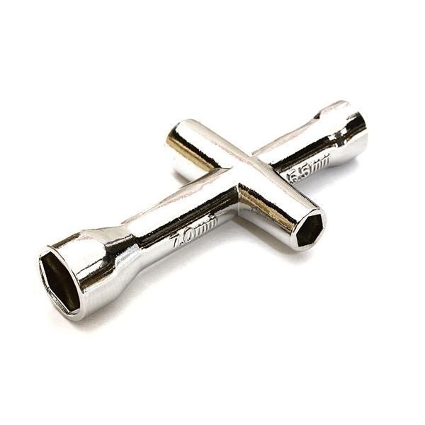Integy Pocket Size Mini Hex Socket Wrench (4, 5, 5.5, 7mm)