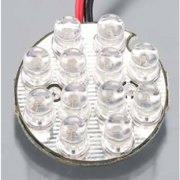 C24624WHITE High Brightness Large Spot LED w/o Outer Ho