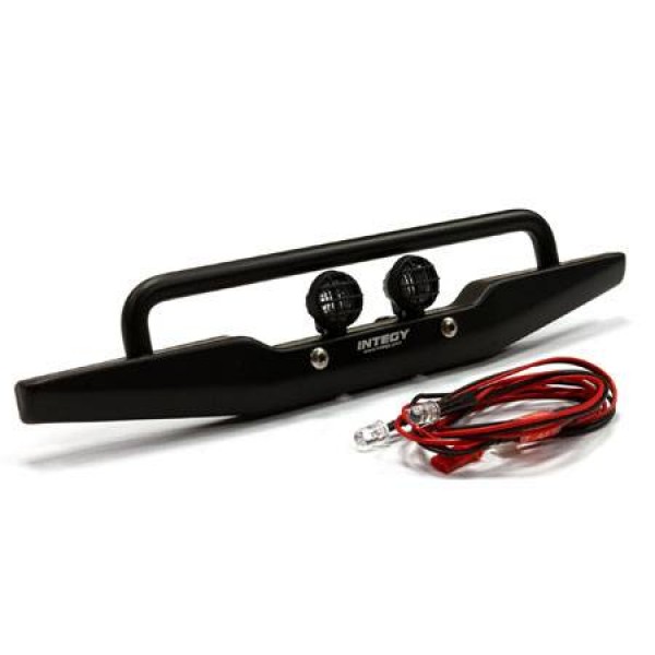 C25167 Metal Rear Bumper w/LED Light SCX-10/Dingo/Honch