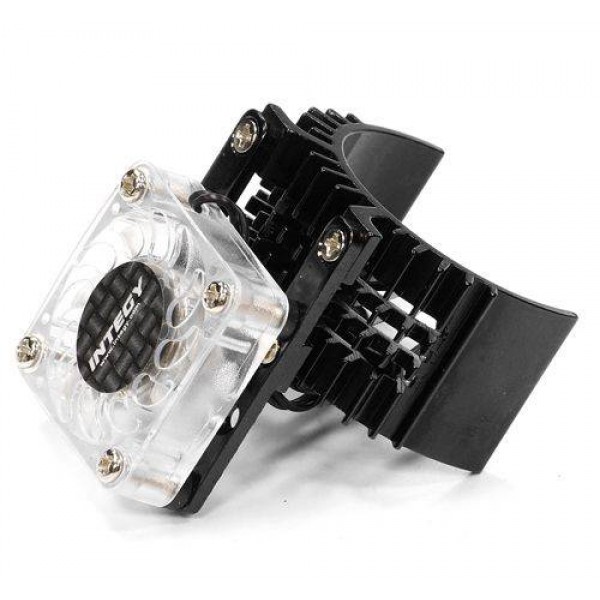 Integy Motor Heatsink with Fan, Black