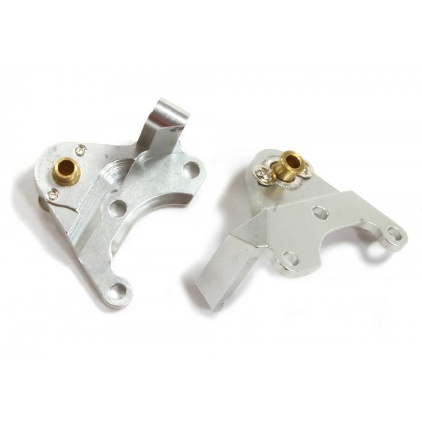 T8112SILVER Upper Arm Mount HPI Wheely King