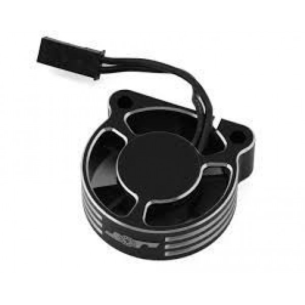 J&T Bearing Co 40mm Machined Aluminum High RPM Fan (Black)