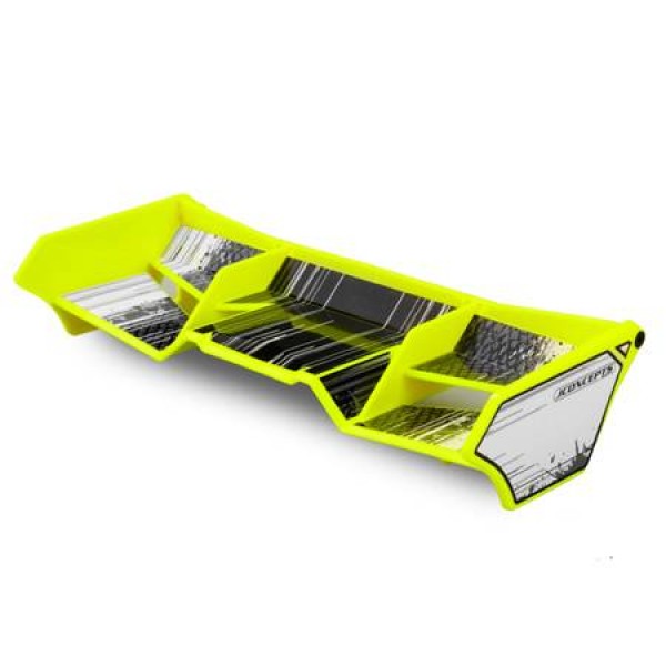 JConcepts Finnisher 1/8 Buggy/Truck Wing with Gurney, Yellow