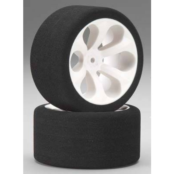 JConcepts Low Profile, Pink Foam Tires (VXL) (2)