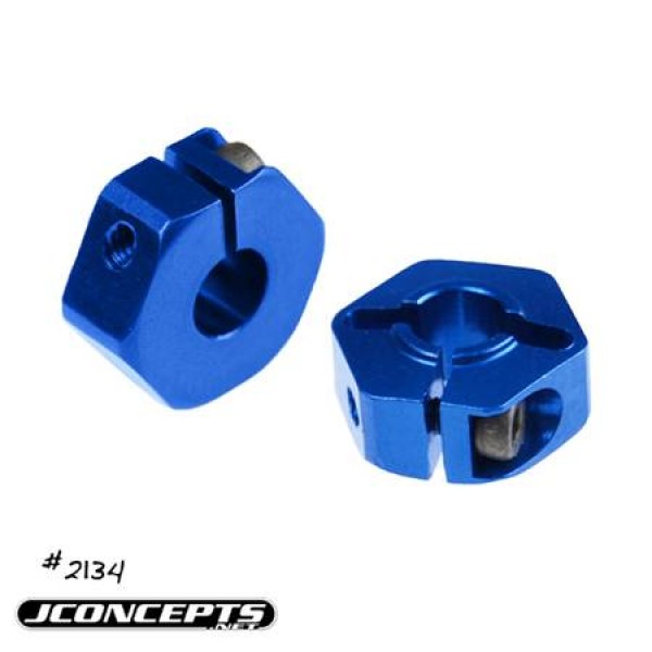 JConcepts Aluminum Front Clamping 12mm Hex Wheel Adapters (2)