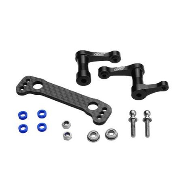 2235-2 Aluminum Steering Bellcrank Assy Black B44.2