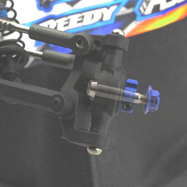 JConcepts Titanium Knurl Tip Front Axle Set (B5/B5M)
