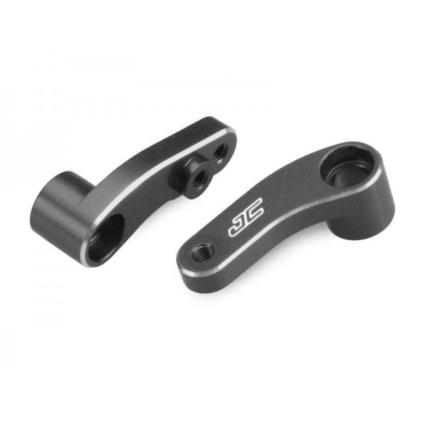 JConcepts Aluminum Steering Bellcranks, Black (B6/B6D)
