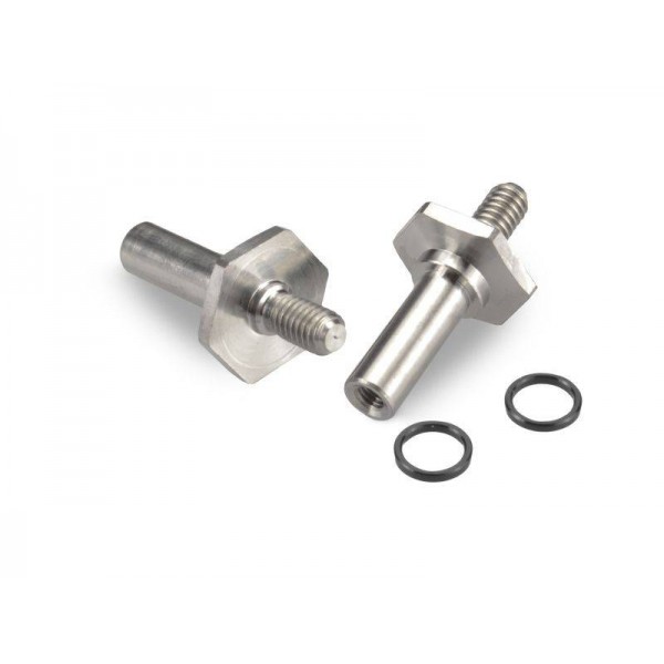 JConcepts B6 / B6D Titanium Front Axle Set w/ 1mm spacer