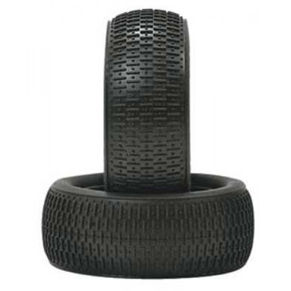 JConcepts Bar Codes 2.2" 1/10 4WD Front Tires, Blue (2)