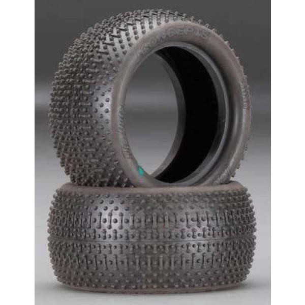 JConcept Flip Outs 2.2" Buggy Rear Tired (Green) (2)