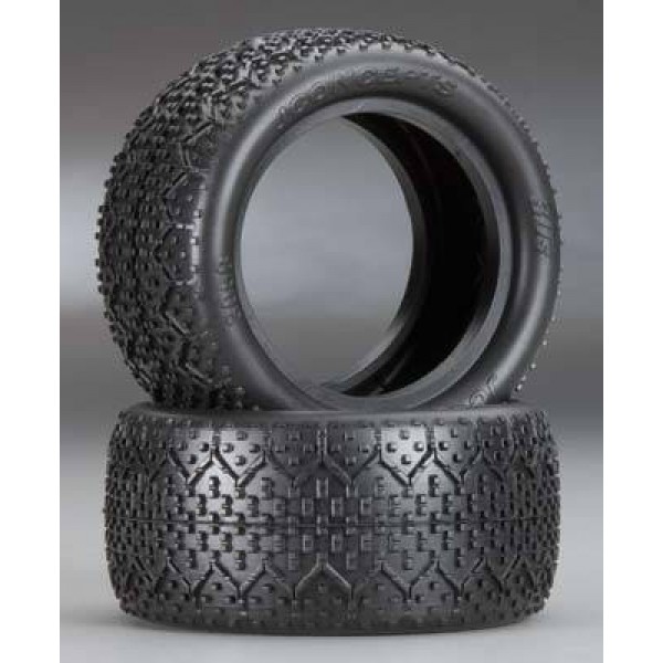JConcepts 3DS 2.2" Rear Buggy Tires, Green (2)