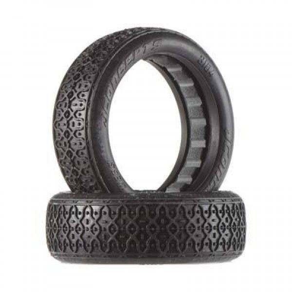 JConcepts Dirt Webs 60mm 2WD Front Buggy Tires, Gold (2)