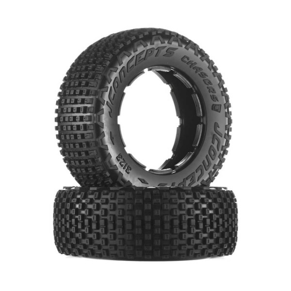 JConcepts Chasers Yellow Compound 1/5 tires (Losi 5ive) (2)