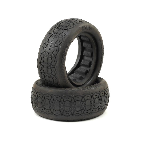 JConcepts Octagons 2.2" Front Buggy Tires-Super Soft Green Compound (2)