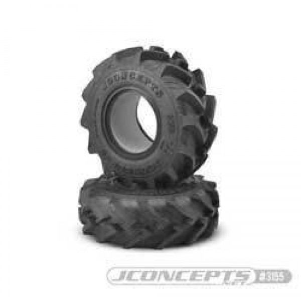 JConcepts Fling King Tire, Medium "Gold" Compound for 2.6" (2)
