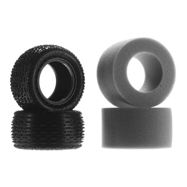 JConcepts Swaggers Pink Medium Soft 2.2" Stadium Truck Wheels (2)
