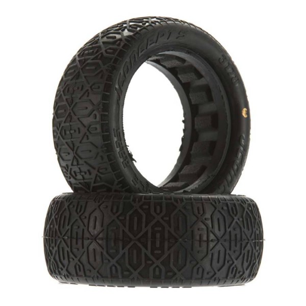 JConcepts Space Bars 2.2" 4WD Front Buggy Tires, Gold (2)