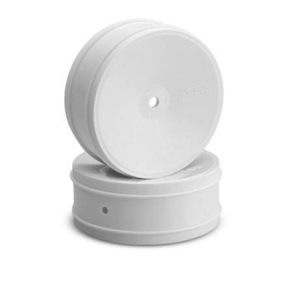JConcepts 12mm Hex Bullet 60mm Front Wheels, White (B6/B5/RB6) (4)