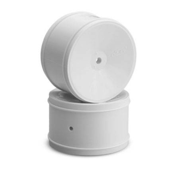 JConcepts 12mm Hex Bullet 60mm Rear Wheels, White (B6/RB6/SRX/XB4) (4)