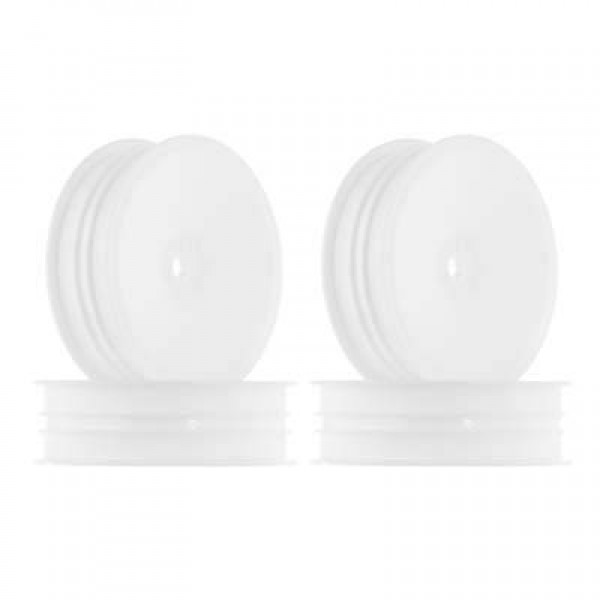 JConcepts Mono 2.2" Slim Front Wheels, White (4)