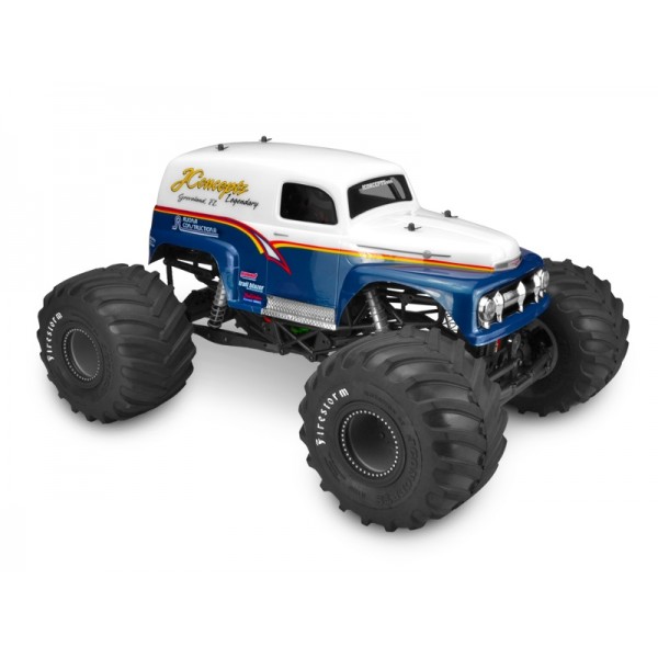 JConcepts Ford Panel Truck "Grandma" Body, Clear