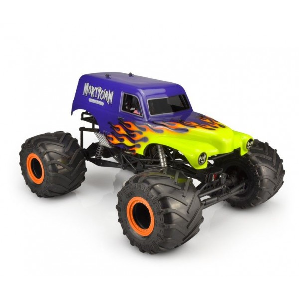 Jconcepts Mortician, 12.5" Wheelbase Body with Decal Sheet, Clear