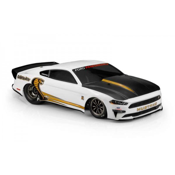 Jconcepts 2018 Ford Mustang Cobra Jet Body, Clear (DR10, 22S, Drag Slash)