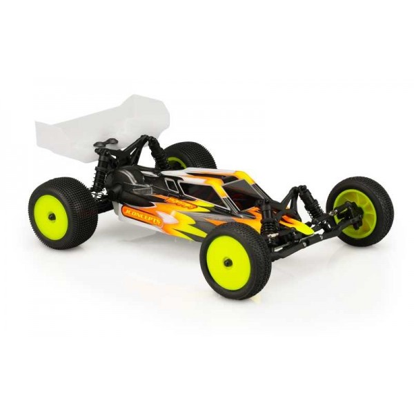 JConcepts S2 - Losi Mini-B Body with C|T Rear Wing
