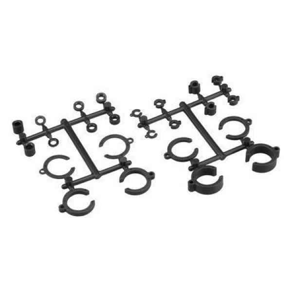 JConcepts Big Bore Shock Limiter Up-travel kit, Black (24)