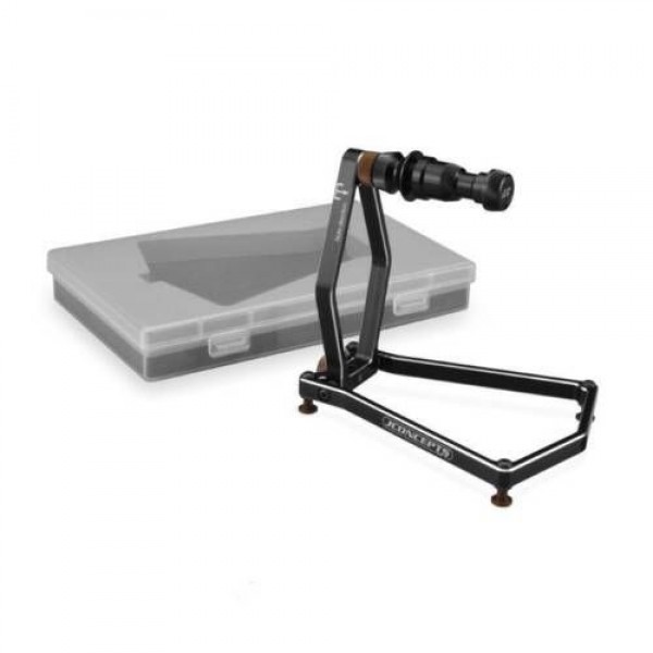 JConcepts 1/10 & 1/8 Aluminum Tire Balancer w/Case (Black)