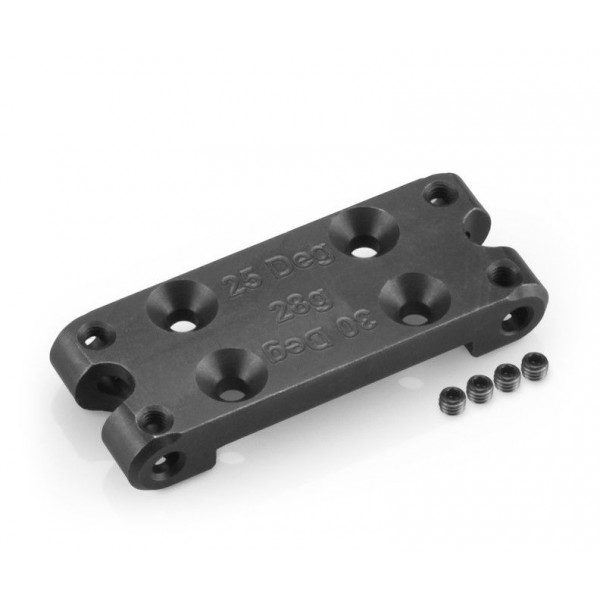 Jconcepts Steel Front Bulkhead, Weighted (28g) (Carpet / Turf Racing)