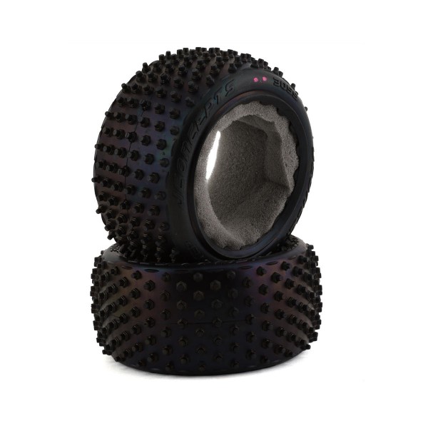 Jconcepts Drop Step 2.2" Pink Compound Rear Buggy Tires (2)