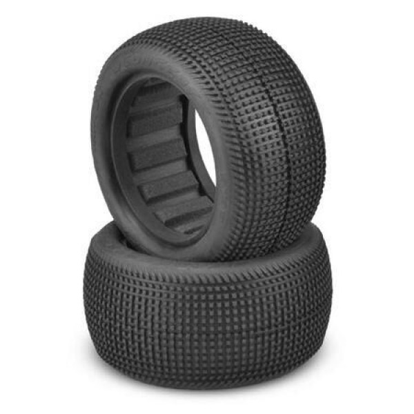 JConcepts Sprinter 2.2 Buggy Rear Tires, Aqua Compound (2)