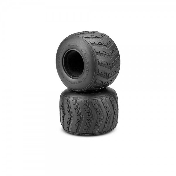 JConcepts Launch Monster Truck Tires, Gold Compound (2)
